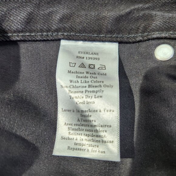 Everlane The Slouch Bootcut Mid Rise Jean New With Tags Women's Size 24 - Picture 13 of 14